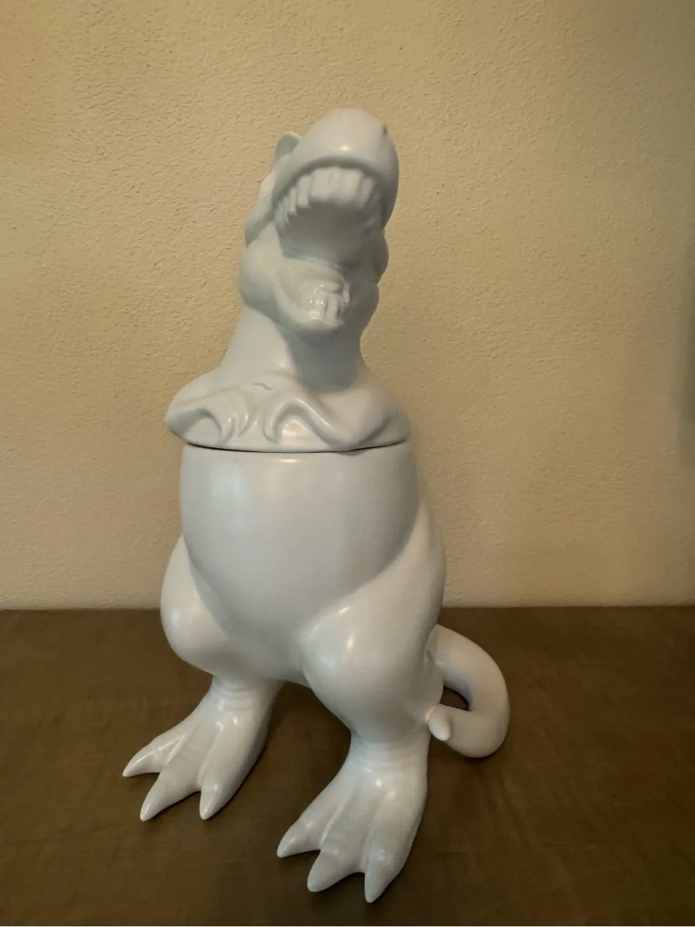 T-Rex Dinosaur Stoneware Cookie Jar